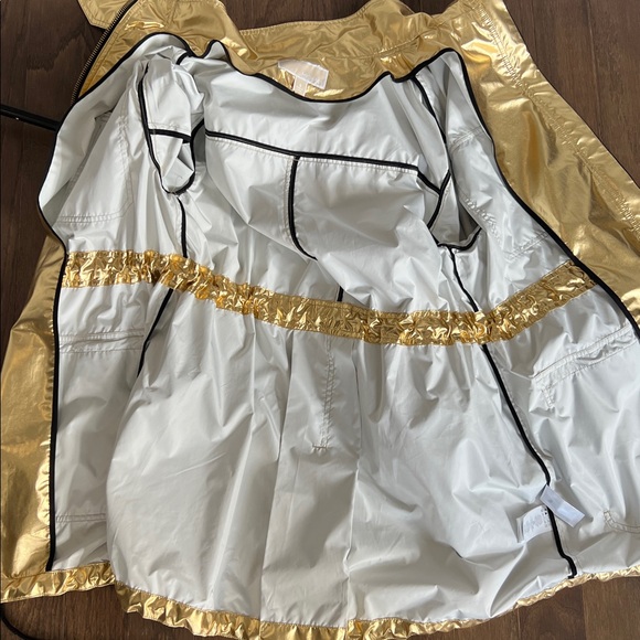 MICHAEL MICHAEL KORS Metallic Nylon Anorak Jacket - Picture 12 of 13
